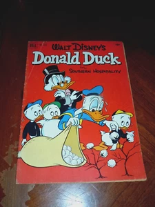 DONALD DUCK  FOUR COLOR #379 (1952) VG-F  (5.0) cond.  SCROOGE COVER/STORY - Picture 1 of 6