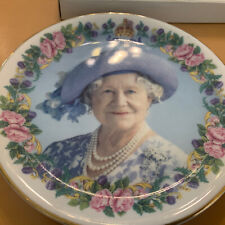 Argyle China Plate to Commemorate 100 Glorious Years Queen Elizabeth Birthday