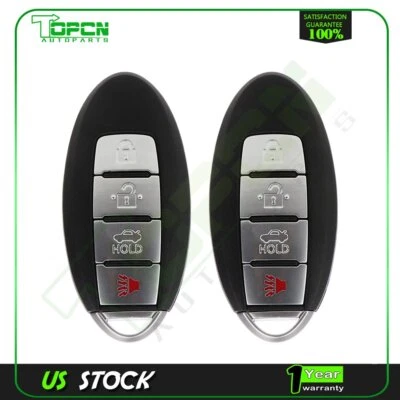 2 For Infiniti Q70 2014 2015-2019 Keyless Entry Remote Control Car Key Fob - Image 1 of 4
