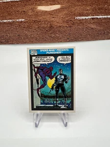 1990 Impel Marvel Universe #155 Spider-Man Presents Punisher - Bild 1 von 2