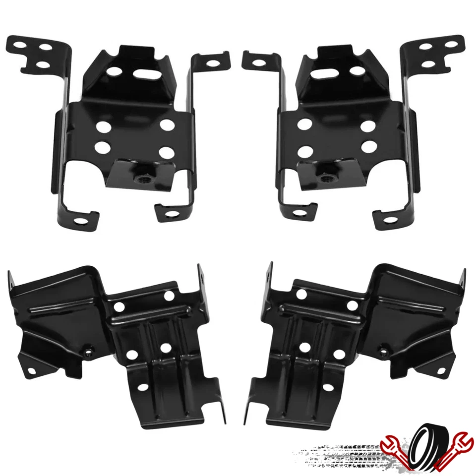 Soporte de parachoques delantero interior exterior para GMC Sierra 2500 3500 HD 2011-2014 Foto 1 de 1