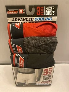 Paquete de 3 calzoncillos boxer Dickies para hombre talla M 32-34" refrigeración avanzada - Imagen 1 de 12