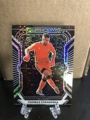 2020-21 Obsidian Electric Etch White Pulsar Thomas Strakosha /11 - Image 1 of 2