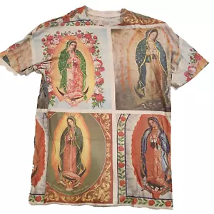 Camiseta Top Vintage Virgen Madre María Pequeña Hecha en EE. UU. Camiseta Estampada Completa - Imagen 1 de 18