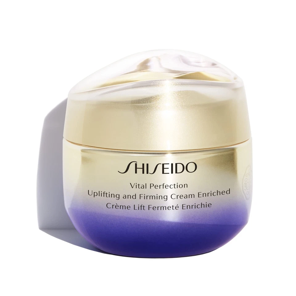 Shiseido Vital Perfection Uplifting and Firming Day Cream Enriched 1.7 Oz