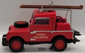 Matchbox Models of Yesteryear 1994 Land Rover 1952 Diecast Firetruck - Picture 1 of 7