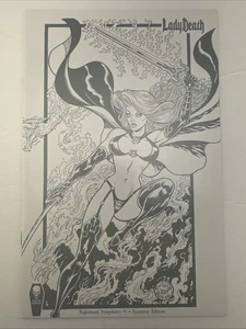 LADY DEATH NIGHTMARE SYMPHONY #1 BUTTLER INCENTIVE VARIANTE COPERTINA NM - Foto 1 di 14