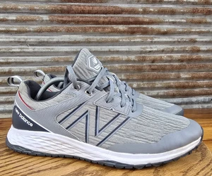 Zapatos de golf para hombre New Balance Fresh Foam Contend gris sin clavos talla 11 EE ¡BONITOS! - Imagen 1 de 13