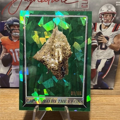 2023 Topps Chrome Sapphire Star Wars Captured By The Ewoks  01/60 RoTJ 40th  - Image 1 of 4