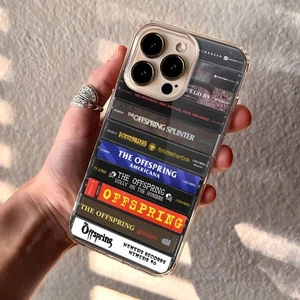 The Offspring Albums Cassette Collection Retro Clear Phone Case - Photo 1 sur 5