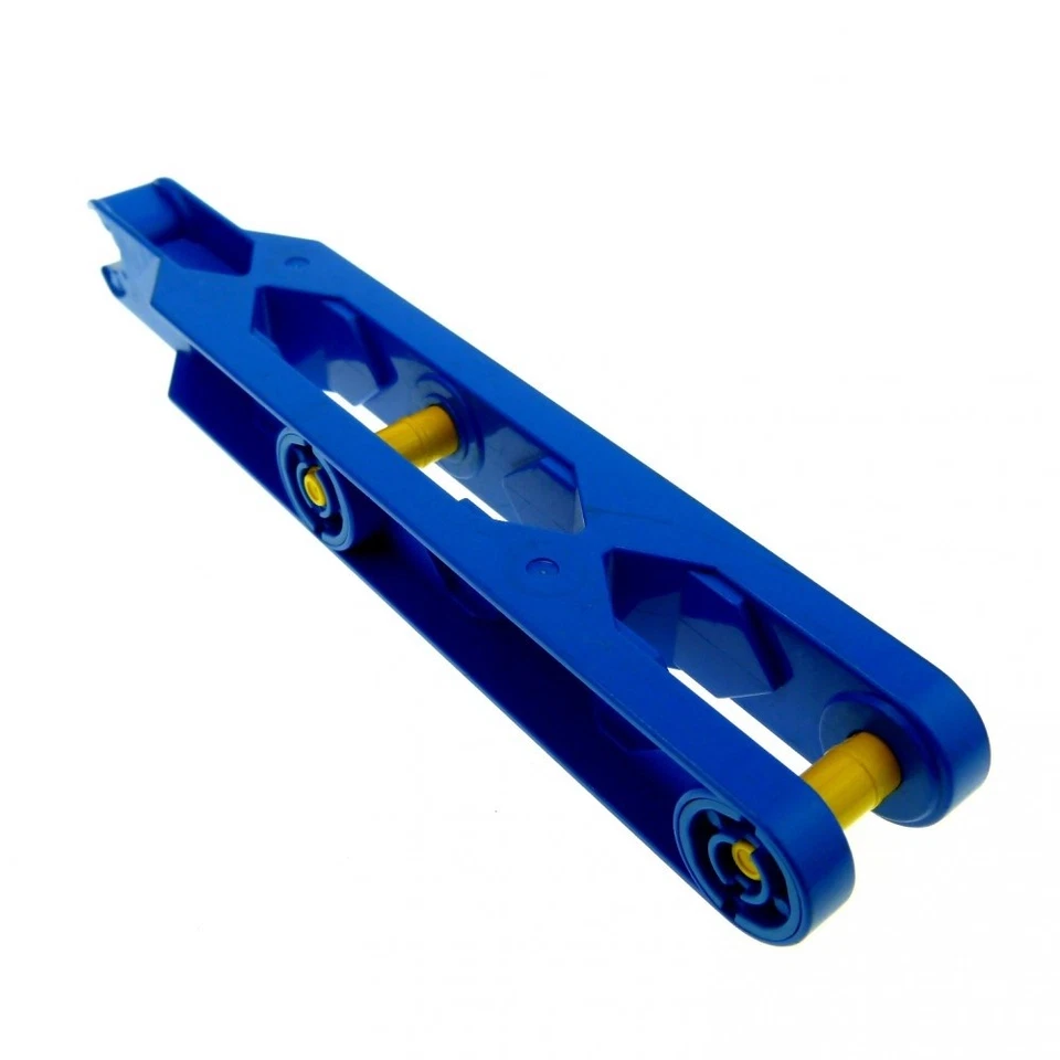 1x Lego Toolo Duplo Stein Arm 2x11 blau Baustein Verbinder Halterung 6273c01 - Bild 1 von 1