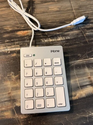iHome Numeric Keyboard for Mac Model: iMac-A210S Tested Working!! - Image 1 of 2