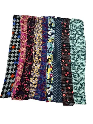 Lote de 9 leggings altos y curvos LuLaRoe suaves mantecosos Foto 1 de 4