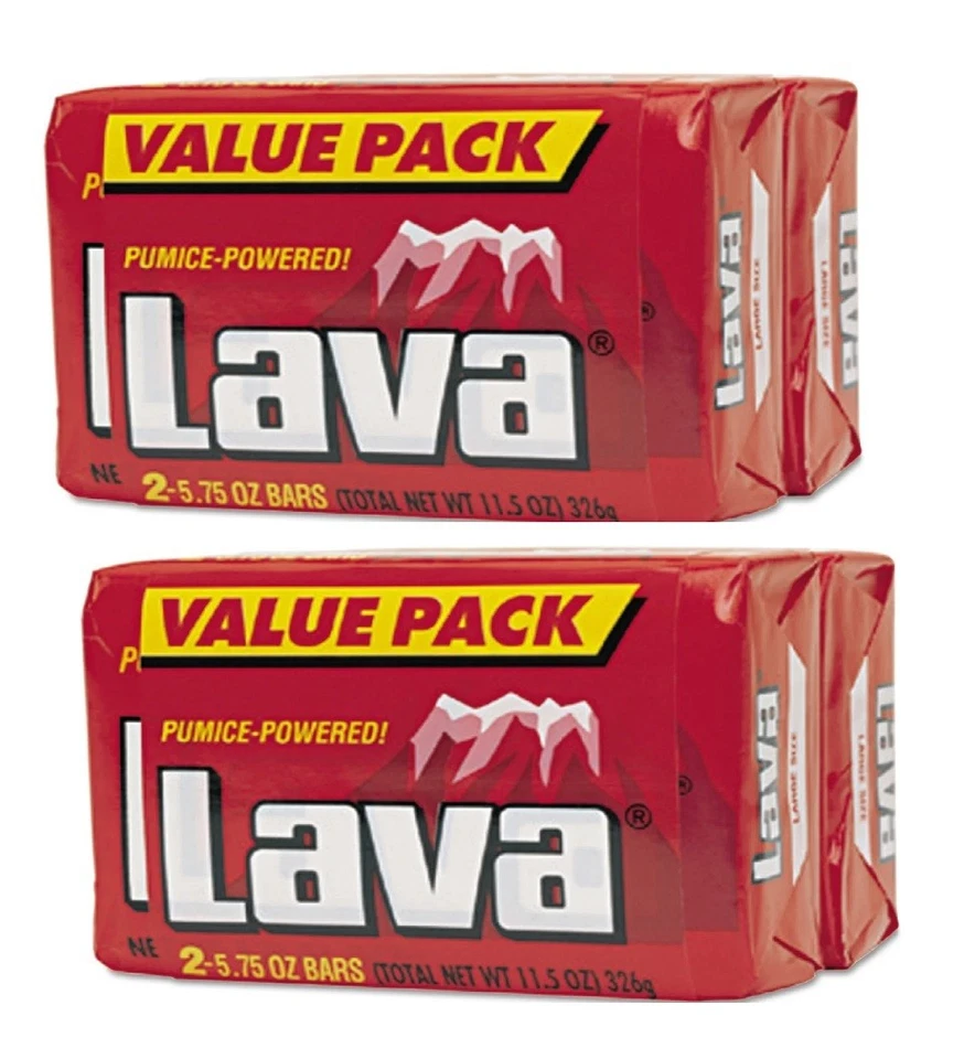 Lava Heavy-Duty Hand Cleaner Bar Soap, 5.75 oz Double Twin Pack (4 Bars Total) - Image 1 of 1