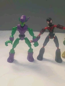 Hasbro Marvel Spider-Man Green Goblin Bend & Flex 6" Figure bundle. - Picture 1 of 2