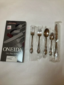 Oneida Louisiana 18/8 Stainless Steel 5pc. Place Setting Made in USA Community - Picture 1 of 5