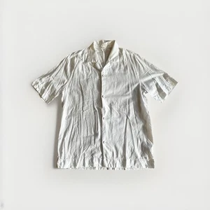 COS Men's Short Sleeve Cream Shirt sz M Cotton - Picture 1 of 6