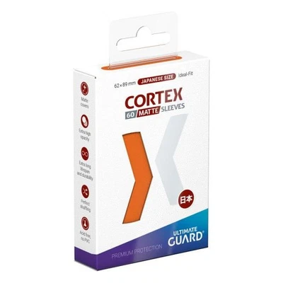 Ultimate Guard Cortex Sleeves Japanese Size Matte Orange (60) - Bild 1 von 4