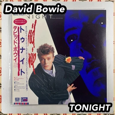 David Bowie Tonight Vinyl LP ottime condizioni 12 pollici Rock Classic - Immagine 1 di 4