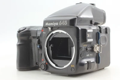 【EXC+5】 Cámara fotográfica de formato medio Mamiya 645 Pro con buscador AE 220 Fim Back Japón Foto 1 de 4