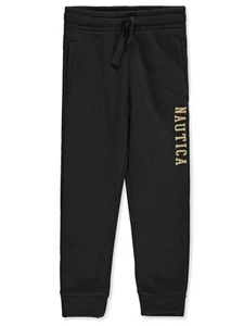 Nautica Boys' Varsity Joggers Color: black Size: 4 - Picture 1 of 1