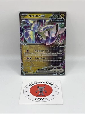 Pokemon Miraidon ex 122/162 Sv05: Temporal Forces Holo NM - Image 1 of 2