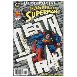 Adventures of Superman #517 - 1987 series DC comics NM+ [s/ - Picture 1 of 1