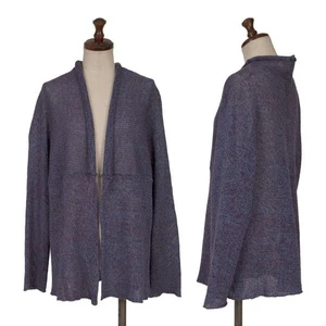 JURGEN LEHL Linen Blend Buttonless Knit Cardigan Size M(K-161771) - Picture 1 of 12