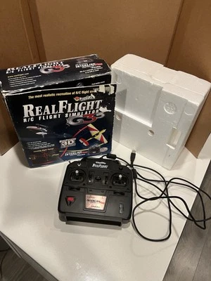 Great Planes Real Flight R/C Simulator Interlink Plus Controller TESTED WORKING - Image 1 of 4
