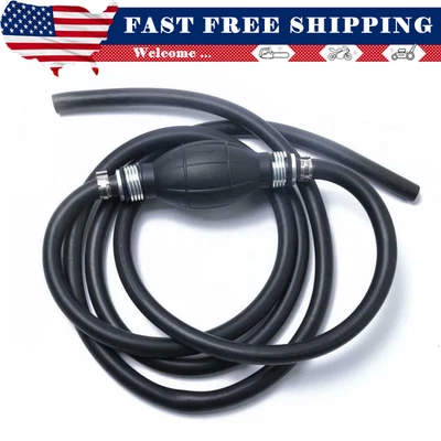 5/16" Fuel Gas Hose Line Assembly with Primer Bulb Marine Outboard Boat Motor - Image 1 of 4