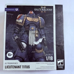 JoyToy Warhammer 40K Lieutenant Titus Ultramarines Space Marine 2 New Sealed - Picture 1 of 1