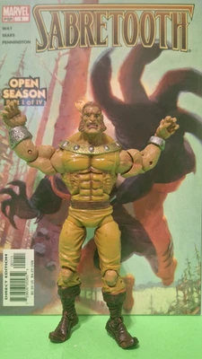 Легенды Marvel САБЛЕЗУБЫЙ *НА ЗАКАЗ* — ГИГАНТСКИЙ ЧЕЛОВЕК BAF Toy Biz + САБЛЕЗУБЫЙ NO 1 - Изображение 1 из 4