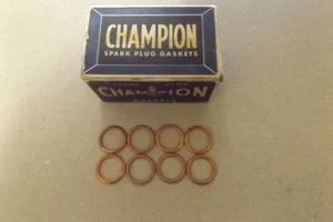 vintage ford champion 18mm sparkplug gaskets - Picture 1 of 1