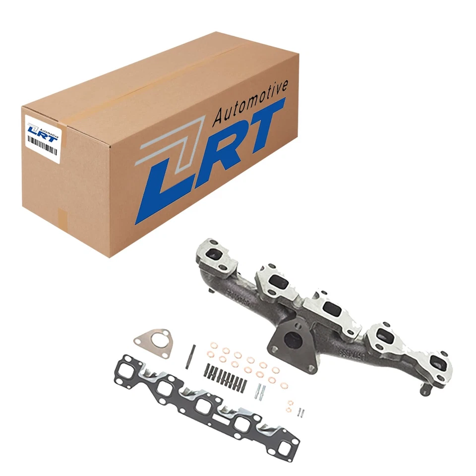 LRT EXHAUST MANIFOLD HEADER WITH ATTACHMENTS fits ALFA ROMEO MITO FIAT 500 - Image 1 of 4