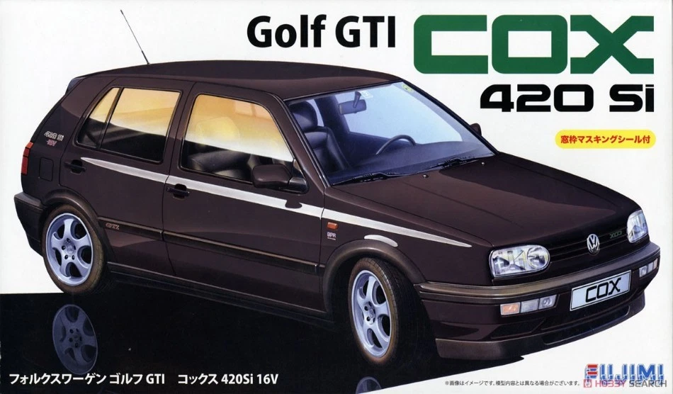 FUJIMI FJ126760 VW GOLF COX 420 SI DARK GREY 1:24 Modellino - Immagine 1 di 1
