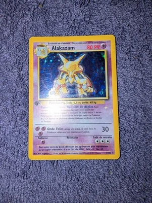 Alakazam 001/102 Base Set Holo French - Image 1 of 4
