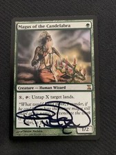 MTG Magic Signed Artist Proof Magus Of The Candelabra Time Spiral Terese Nielson