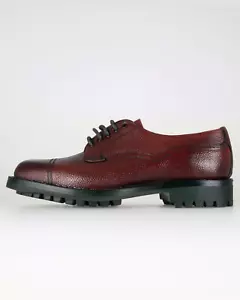 Cheaney Cairngorm II R Country Derby Shoe - Burgundy Grain Leather - Picture 1 of 14