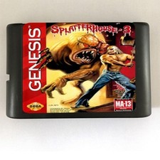 Splatterhouse 3 16-Bit Fits Sega Genesis Mega Drive Game 