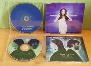2x Sarah Brightman CD Singles / EDEN & Time to Say Goodbye mit A. Bocelli - Bild 1 von 2