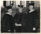 1956 Press Photo General Willard S. Paul With Henry W.A. Hanson And John S. Rice