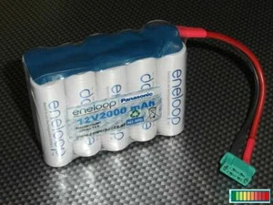 Antriebsakku Wedico Scaleart, Eneloop AA 12V2000 mAh / mehrere Optionen... - Picture 1 of 3