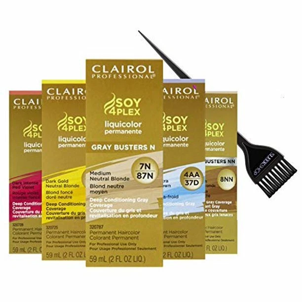 Color de cabello permanente CLAIROL Professional SOY 4 PLEX LiquiColo 2 oz elige el tuyo Foto 1 de 1