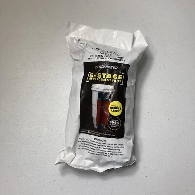 ZeroWater 5 Stage Replacement Filter Zero Water NSF EPA Certified 006 New - Image 1 of 2