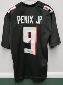 MICHAEL PENIX JR AUTOGRAPHED SIGNED CUSTOM ATLANTA FALCONS JERSEY BAS JM - Picture 1 of 4