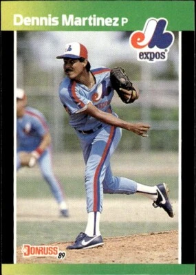 1989 Donruss Baseballs Best #90 Dennis Martinez Montreal Expos - Image 1 of 2