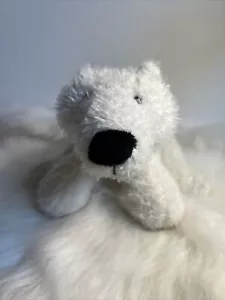 Webkinz Polar Bear HM116 No Code Retired Stained Plush Stuffed Animal GANZ 9” - Picture 1 of 15