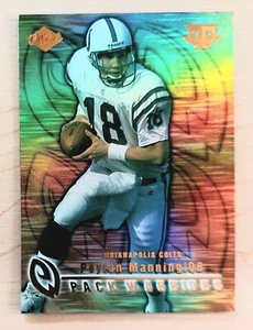 1999 Collectors Edge Triumph PEYTON MANNING "Pack Warriors" Insert Card COLTS - Picture 1 of 2