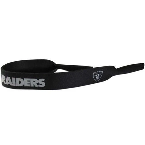 Las Vegas Raiders 16" Neoprene Sunglasses Strap (NFL Football) Croakies Cover