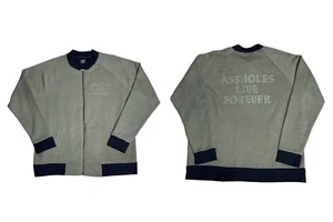 Assholes*s Live Forever Adult Size XL Olive / Black ALF Full Zip Up Sweatshirt - Picture 1 of 8